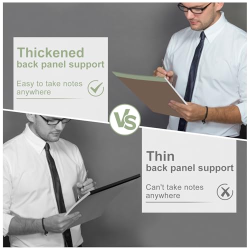 AZUREAL Pacote com 3 blocos legais 21 x 28, blocos de notas de borda larga 21 x 28, blocos de escrit