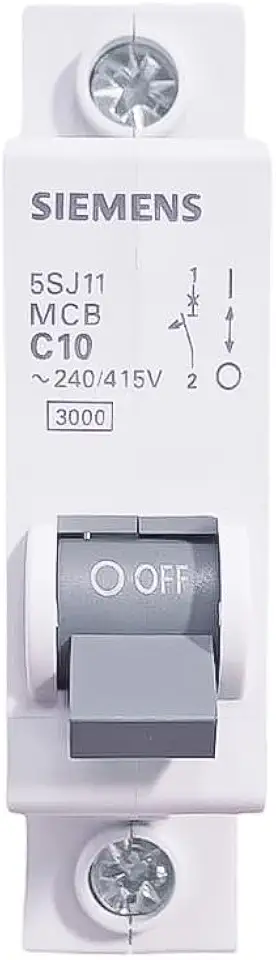 Disjuntor Unipolar SIEMENS 5SJ1 Curva C 16A