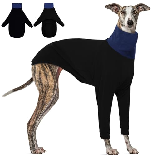 DENTRUN Italian Greyhounds Clothes Dog Cozy Sweater, Fluffy Fleece Jumper Soft Pyjamas for...