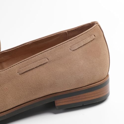 Men's Loafers & Slip-Ons - Genuine Leather Tassel Loafers for Men with Business Casual Style4