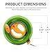 Simxkai Kite String Reel, String Spool, Line Winder, Come with Lock (Green, 7.2in with 650ft)