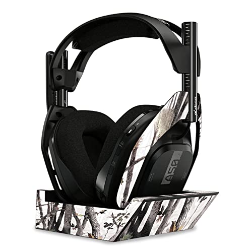 Image of MightySkins Glossy Glitter Skin Compatible with Astro A50 Wireless Headphones + Base Station (Gen 4) - Artic Camo | Protective, Durable High-Gloss Glitter Finish | Easy to Apply | Made in The USA
