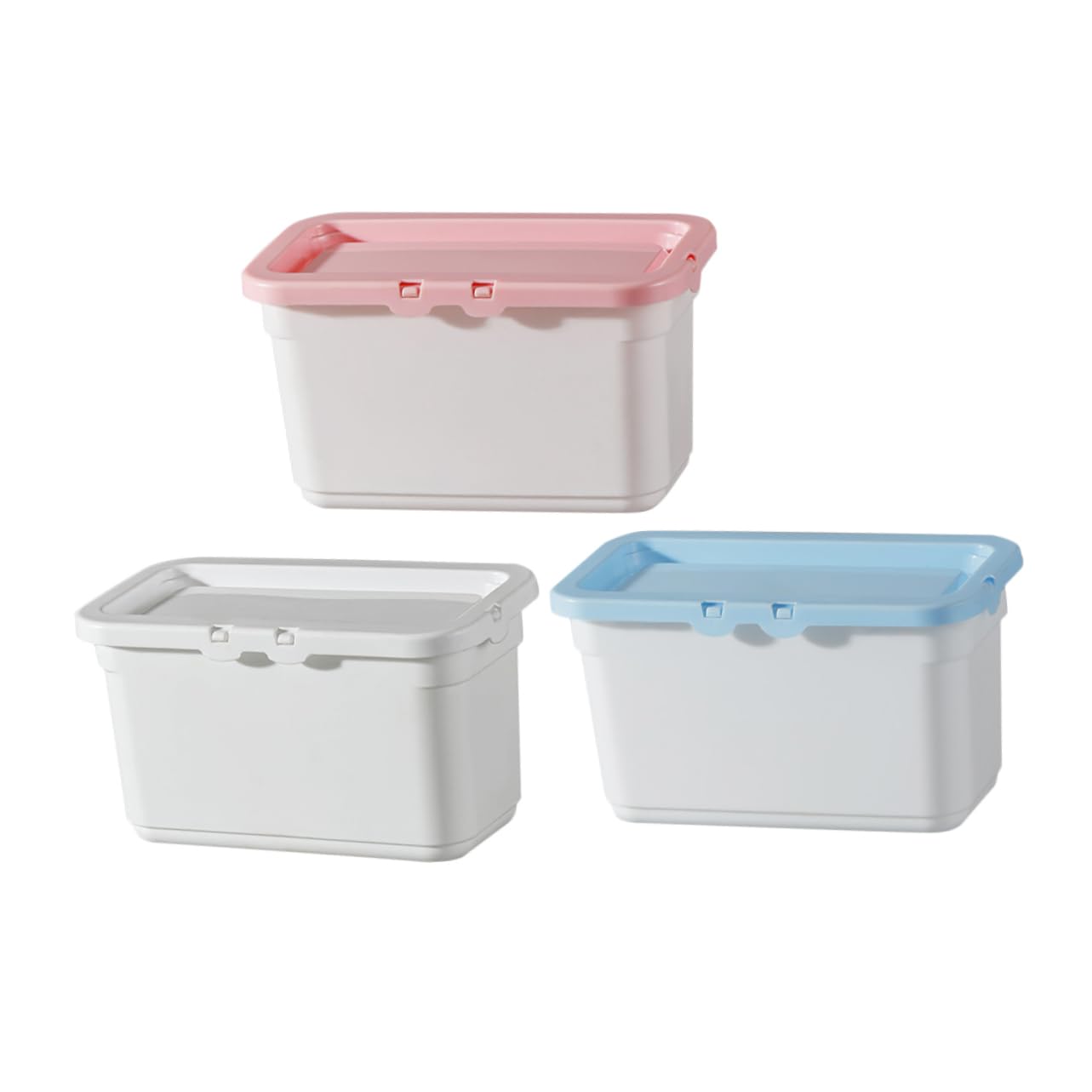 OUNONA Practical Laundry Beads Storage Box Container Powder Light Portable Storage Case