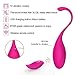 Kegel Balls, Kegel Exercise Products Pelvic Floor Trainer, Benwall Balls for Beginners & Advanced, Flexible Silicone, Ten Modes(Rose Red)