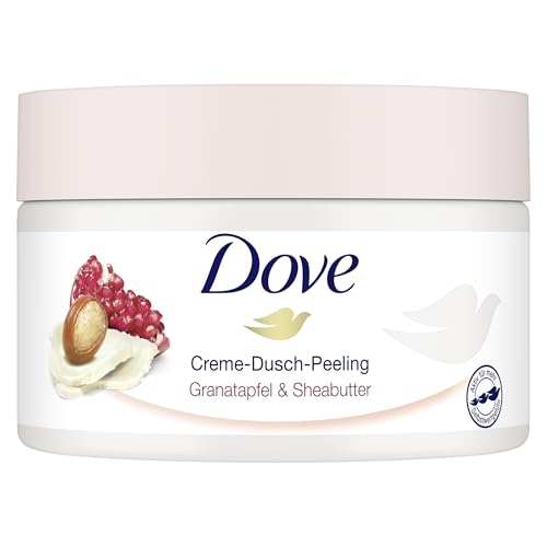 Dove Crushed Macadamia & Rice Milk Exfoliating Body Scrub Macada Jar 225ml Bulk Buy 4 Pack