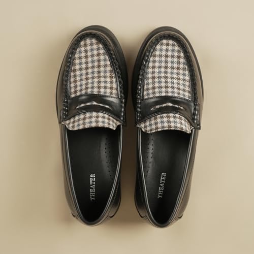 Image of Theater Dr. Storm Loafers for Women | Stylish Chunky Penny Formal Loafers | Lightweight Comfortable Footwear with Cushioned Insole