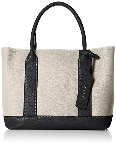 [カシュカシュ] パーテーションフェイクレザートートバッグ 01-00-66240 GRYBK