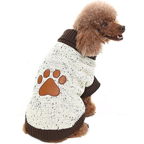 Knit Dog Sweaters for Fall