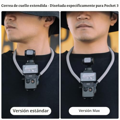 Soporte magnético para cuello DJI OSMO Pocket 3 vídeo selfie vlogging 2