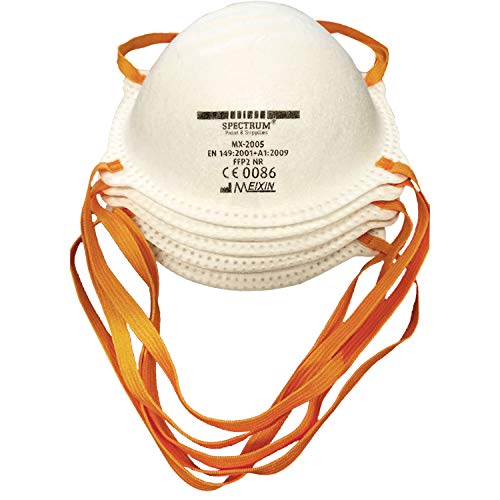 Preisvergleich Produktbild CCLIFE FFP2 Mundmaske Mundschutz Rundmaske Kopfbedeckte Reitgesichtsmaske Sicherheitsschutzmaske Gesichtsschutzmasken Anti-Staubmasken, Farbe:5 pcs