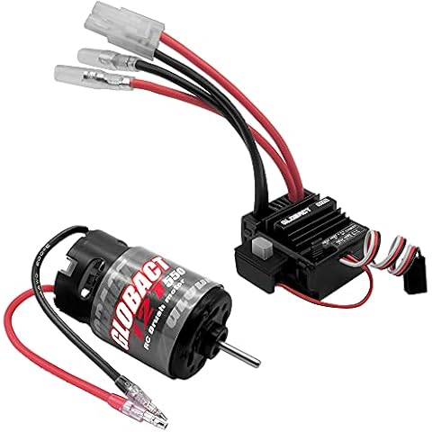 GLOBACT Waterproof 550 Brushed Motor and 80A ESC Combo Cover
