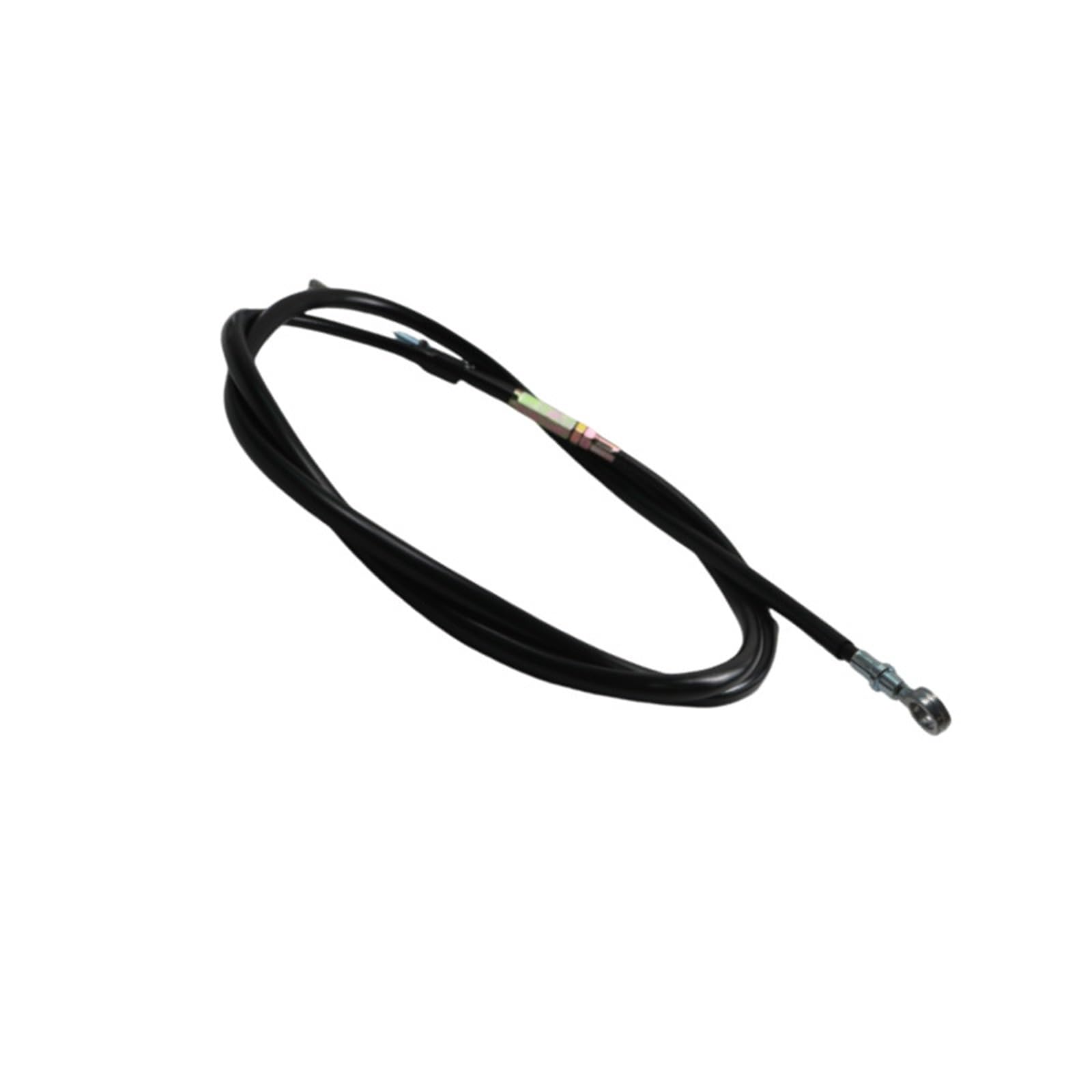 Linka sprzęgła stalowa motocykl Pasuje do Harley Sportster Iron XL883 1200H PLC Dyna Softail przewód sterujący linki sprzęgła motocykla(Black 185cm)