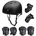 Set di protezione per Skateboard con casco Helmet--SymbolLife con 6 protezioni per gomito e ginocchia da polso per Skateboard/monopattino/BMX