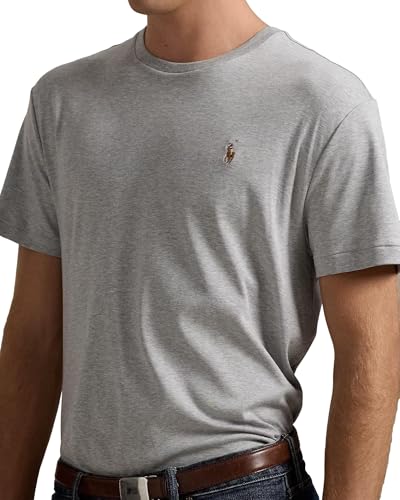 Image of POLO RALPH LAUREN Men's Jersey Cotton Crew Neck T-Shirt