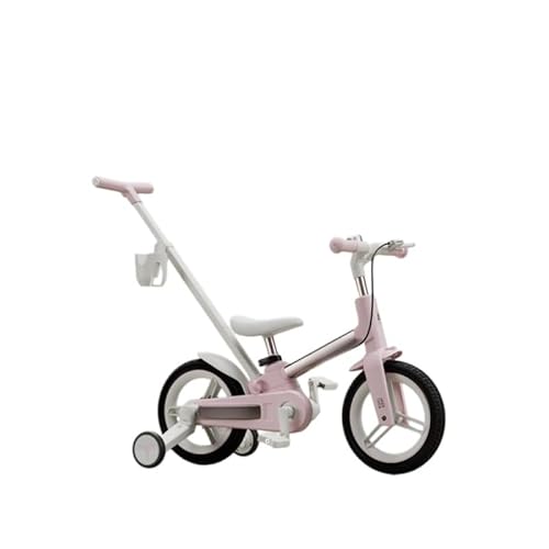 子供三輪車 三輪車 折りたたみ プレゼント　ピンク　クリスマス 子供用三輪車 7in1 三輪車 折りたたみ 手押し棒 おしゃれ 1歳-6歳
