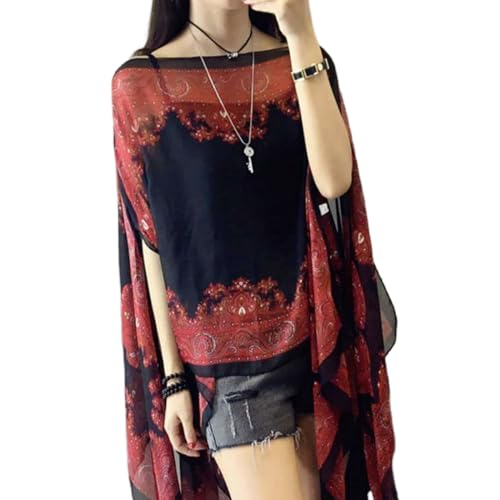 French Sun Protection Shawl, Sun Protection Chiffon Shawl for Women, Lady Fashion Casual Beach Shawl