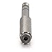 C2G/ Cables To Go 40639 1/4 Inch Stereo Male to 3.5mm Stereo Female Adapter, TAA Compliant, Silver