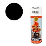 pintura anticalorica negra mate leroy merlin Tamaño: 400 ml. Pintura Spray Alta Temperatura Negro 400 Ml