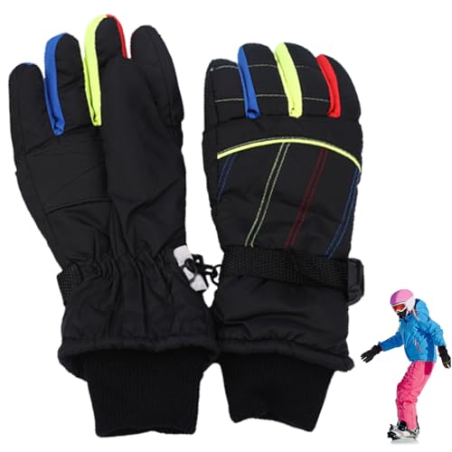 Gants de neige pour tout-petits antidérapants pour le ski et la luge
