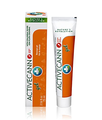Activecann Gel de Cáñamo Calentador,Muscle Rub,Aceite de Cannabis,Bálsamo de Capsaicina,Aceite de Semilla de Cáñamo,por Annabis,75ml Cover