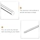 QUARKZMAN Aluminium Rundstab 1,5 mm x 300 mm Massiver Drehbank Rundstangen Aluminium Stäbe für DIY Handwerk Packung Gartendekoration RC Modell Industrie Maschinen 10 Stück