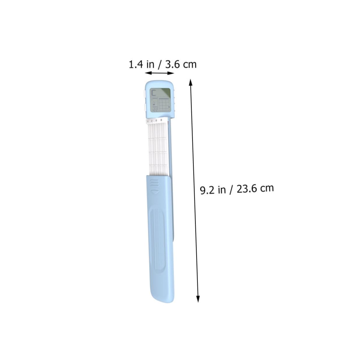 Esercitatore per Accordi Ukulele Portatile Blu in Abs per Principianti | Aiuto Didattico per Corda, 1 Pezzo, Formato Tascabile, Riferimento Pratico per Esercizi Quotidiani