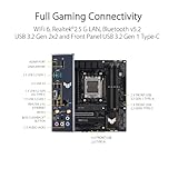 ASUS TUF GAMING B650M-PLUS WIFI AMD Ryzen AM5 Micro-ATX motherboard, 14 power stages, PCIe 5.0 M.2 support, DDR5 memory, WiFi 6 and 2.5 Gb Ethernet, USB4 support and Aura Sync - Image 6