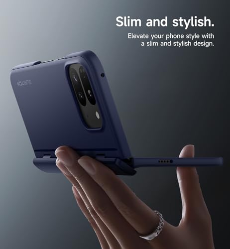 Évitez les rayures sur Pixel 9 Pro Fold grâce à cette coque robuste bleue