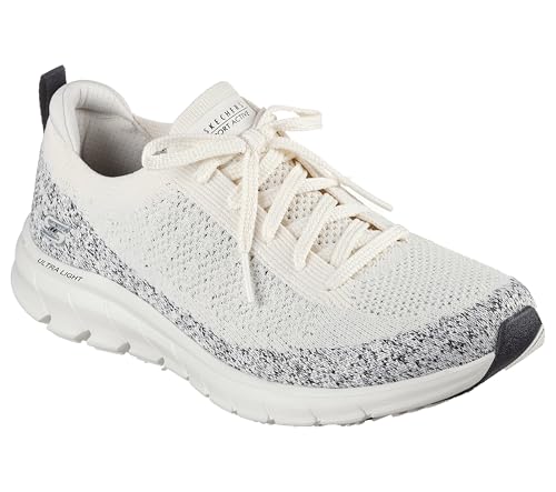 Skechers Women's Sport Active Pure Flex - Pulse, Natural/Black=ntbk, 5 by Skechers - Used condition - US$37.29