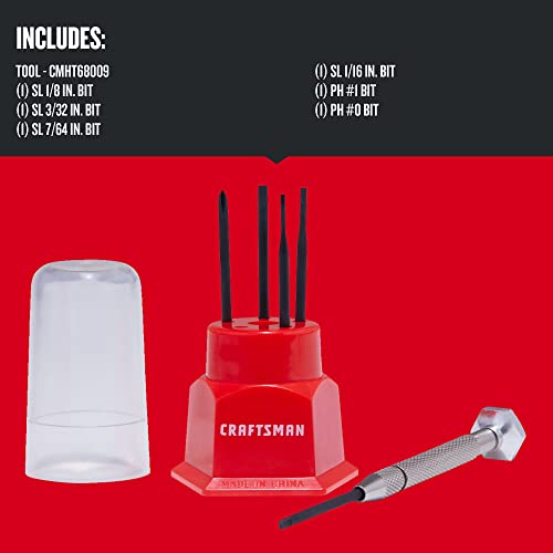 CRAFTSMAN Kit de tournevis de précision avec petits embouts multiples CMHT68009 - 5