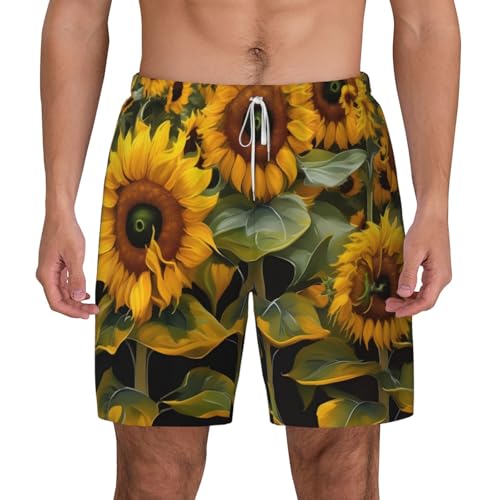 Short de bain homme avec doublure de compression pour un séchage rapide