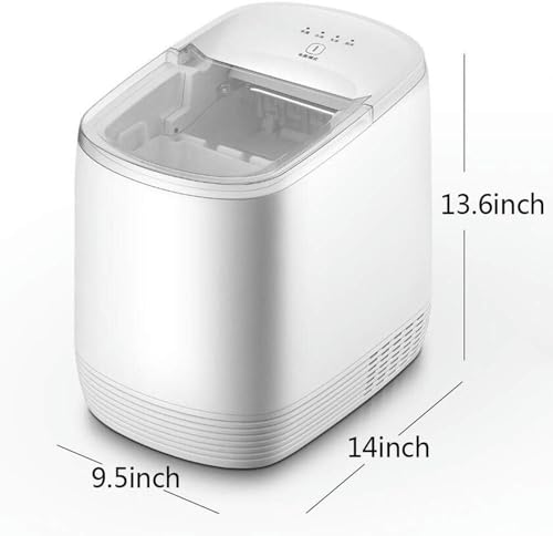 Máquina de hielo eléctrica 15kg en 24h con display LED miniatura 6