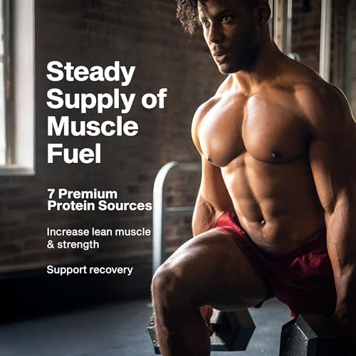 MuscleTech Platinum 8-Hour Protein Powder - 7 Premium Protein Sources with Whey & Casein Protein for Increased Lean Muscle, Strength & Improved Recovery - Vanilla Cake, 50 Servings - Image 3