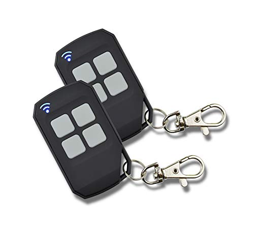 Universal Funkempfänger Schartec für Garagentorantrieb - 433 MHz Funk inkl. 2 x Handsender | Funk...