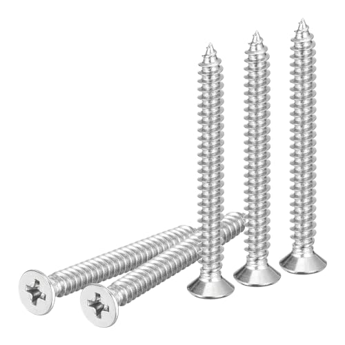Tornillos para madera acero inoxidable M6x60mm 20 piezas miniatura 1