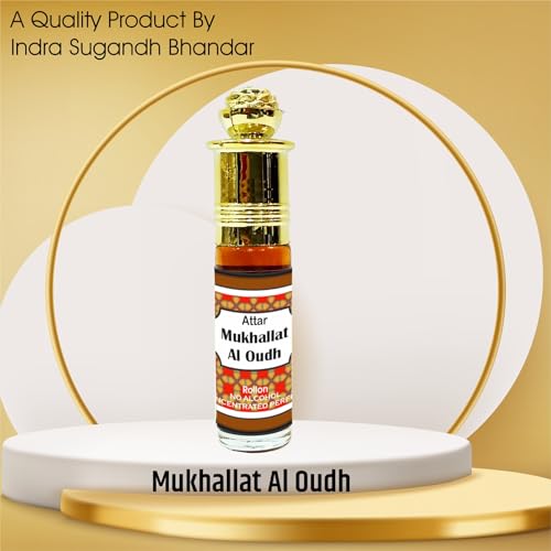 Image of INDRA SUGANDH BHANDAR Attar Mukhallat Al Oudh Perfume Uae Fragrance for Men Long-Lasting 24 Hours