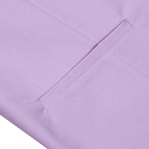 Image of Hi-Tie Men's Formal Suit Vest Solid Fit Vest for Men 3 Pockets V Neck Waistcoat Business Wedding Casual