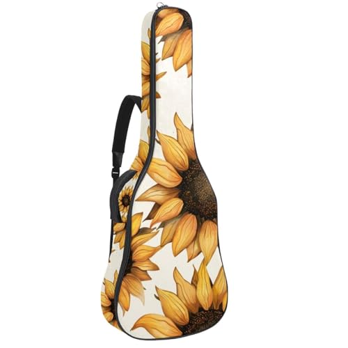 Housse de transport guitare basse tissu Oxford imperméable acoustique classique