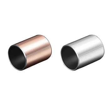 10Pcs Self-Lubricating Composite Steel/Zinc Bearings - 5mm to 17mm ID Sleeve Bushings for High-Pressure Applications15x17x25mm