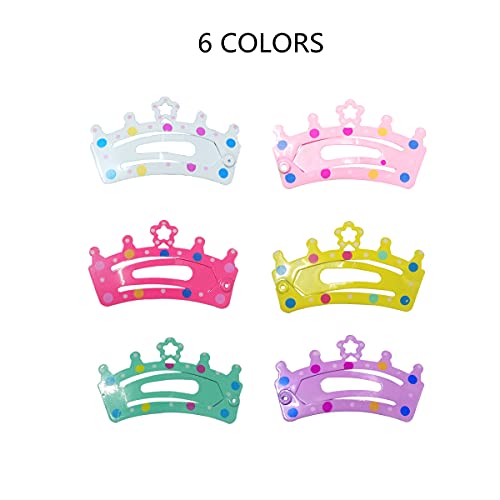 30 Pcs Puppy Cat Dog Hair Clips 1.6" Pet Hair Barrettes Crown Hair Pins Multicolor Dog Topknot Bows Dog Grooming Bows Pet Supplies Dog Bows Dog Hair Accessories for Pet Cat Dog - Image 5