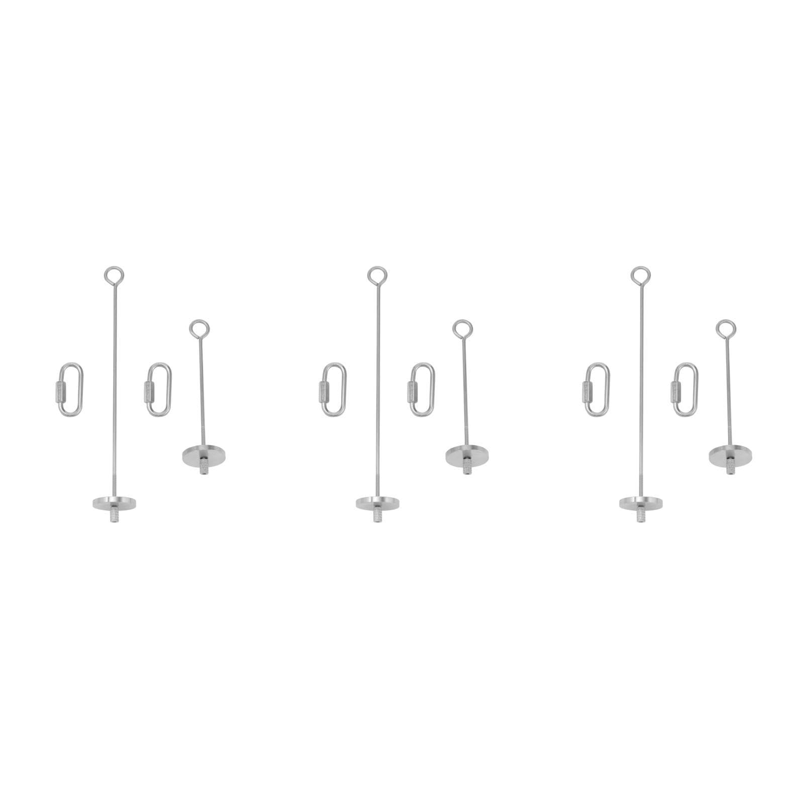 BESPORTBLE 6pezzi Forchette Acciaio Inossidabile Per Frutta e Verdura Per Uccelli Accessori Per Pappagalli e Piccoli Animali Facile Installazione e Utilizzo