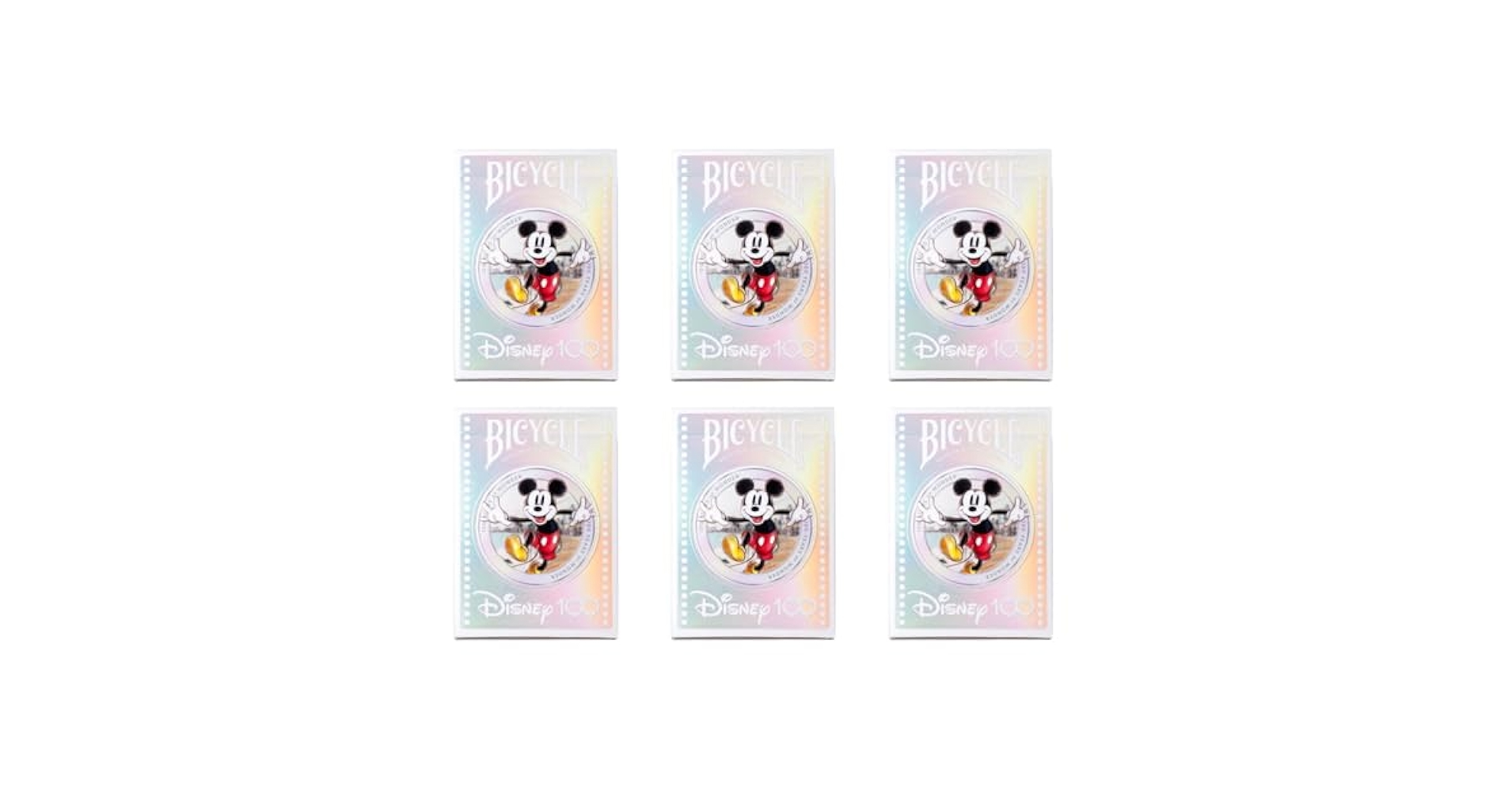 Disney デック 7個 Amazon.com: Bicycle Disney 100 Year Anniversary Playing