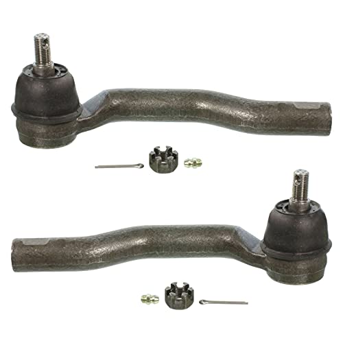 Image of Detroit Axle - Front End 10pc Suspension Kit for 07-12 Mazda CX-7, 2007 2008 2009 2010 2011 2012, 2 Lower Control Arms 4 Inner & Outer Tie Rods 2 Sway Bar Links 2 Boots Replacement