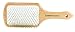 GranNaturals Detangling Metal Pin Bristle Wooden Paddle Hair Brush