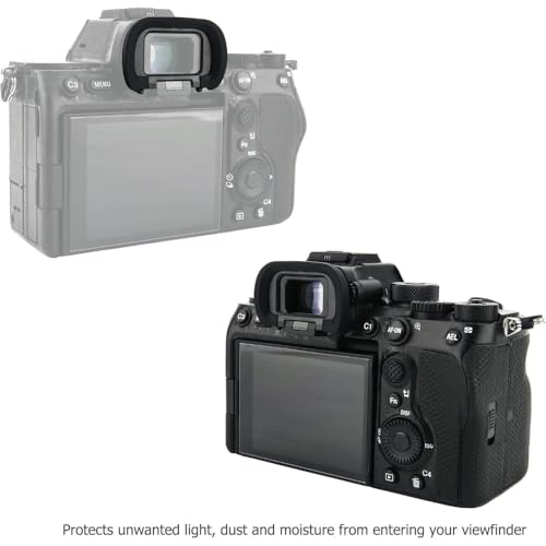 Image of MOSTOS - EP-11 Camera Eyepiece Eyecup Viewfinder for Sony A7, A7 II, A7R, A7R II, A7R III, A7R IV, A7S, A7S II