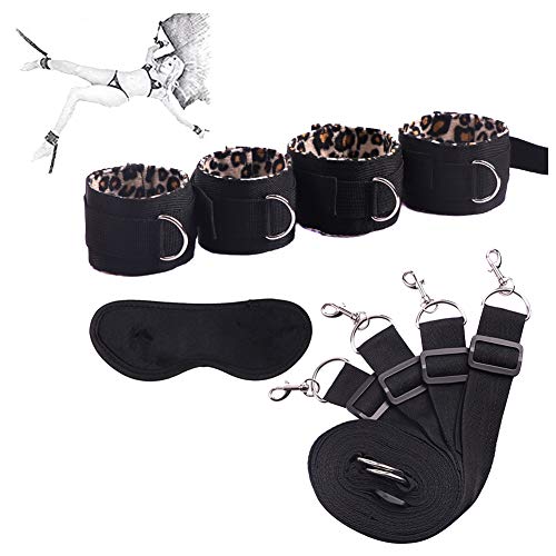 Esposas Tobilleras Sistema de sujeción debajo de la cama con esposas Tobilleras Cover