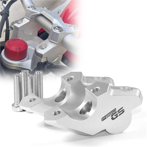 Rehausse guidon F 850 GS pour optimiser le pilotage debout en enduro