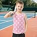 J JOYSAY Repeated Star Shape Lightpink Boys Tank Top Sleeveless Muscle Shirts Quick Dry Workout Sport Active Kids T-Shirts Crew Neck Children Undershirts 4T