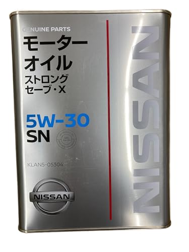 NISSAN 5W-30 SNオイル3缶とN-27 PN7 フィルター 廃油処理 日産 NISSAN 純正 エンジンオイル SNストロングセーブX 5W-30 1L