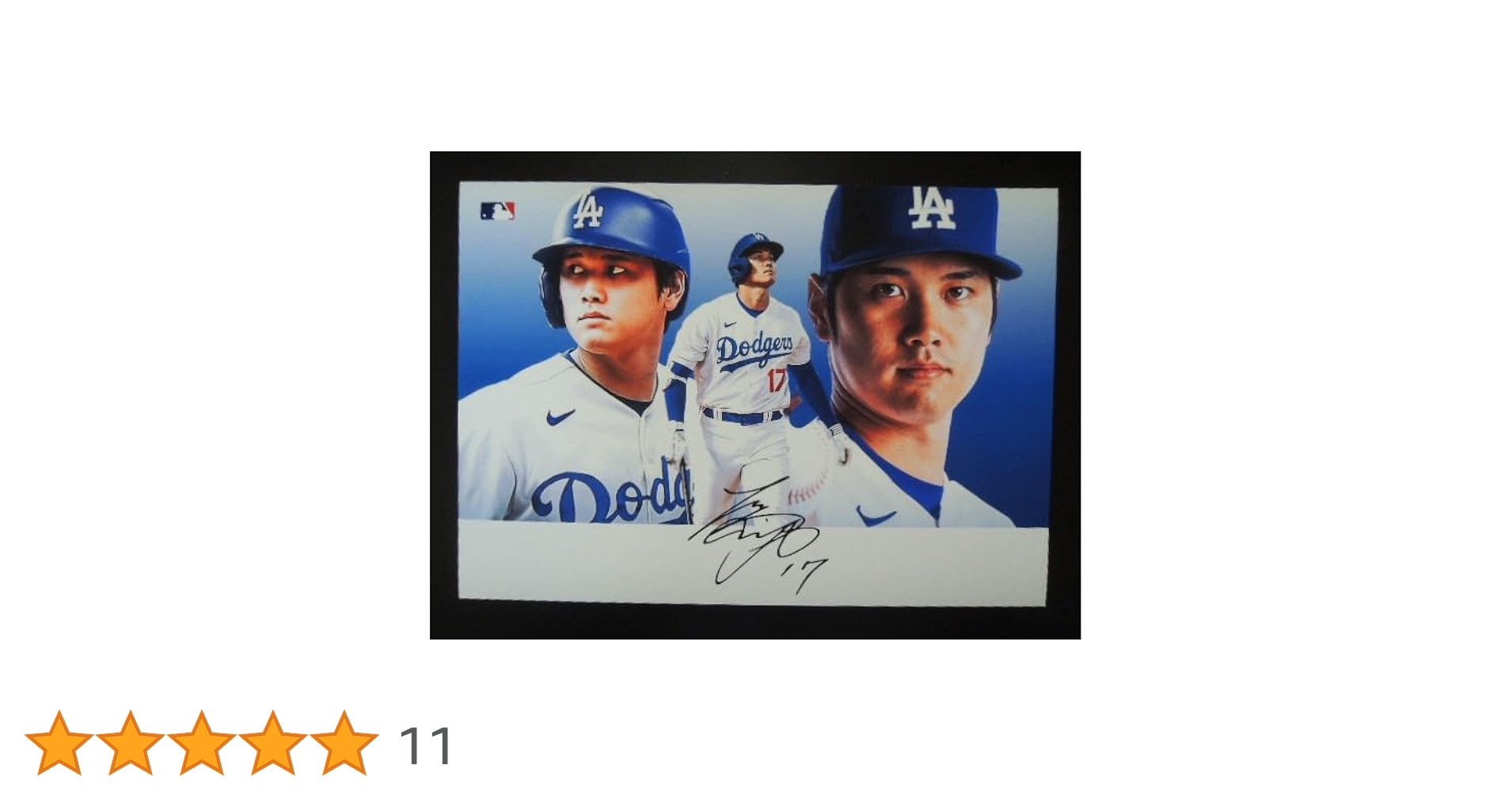 OHTANI 17 Dodgers フレーム入り記念品 OHTANI 17 Dodgers フレーム入り記念品 Amazon.co.jp: A4 額付き